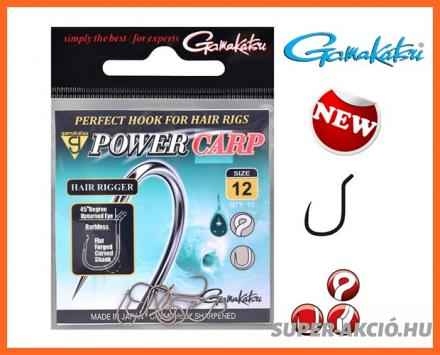Gamakatsu Carp Hair Rigger BL 10db 14-es Horgász Horog