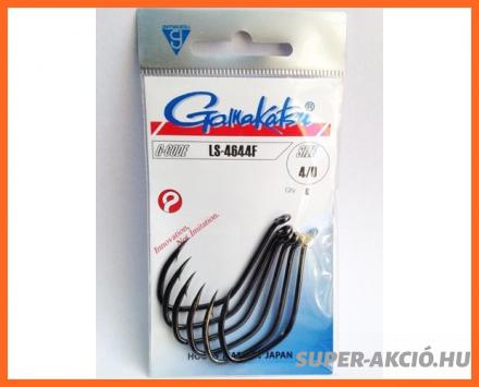 Gamakatsu Ls 4644F Harcsás Horog 4/0-ás 6db, Harcsázó Felszerelések
