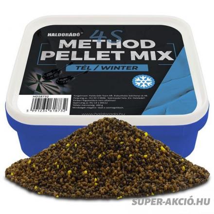 Haldorádó 4S Profi Method Horgász Pellet 400gr Téli 2