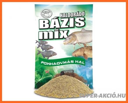 Haldorádó Bázis Mix 2500gr Fokhagymás Halas Horgász Etetőanyag