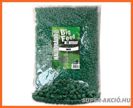 Haldorádó Big Feed C6 Etető Horgász Pellet 2500gr Amúros