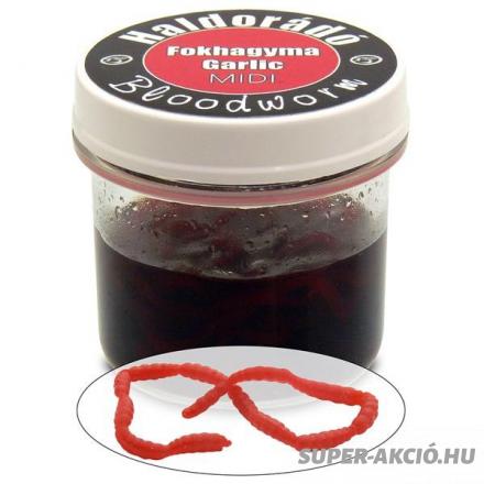 Haldorádó Bloodworm Midi Fokhagymás Szúnyoglárva Imitáció 10mm 2
