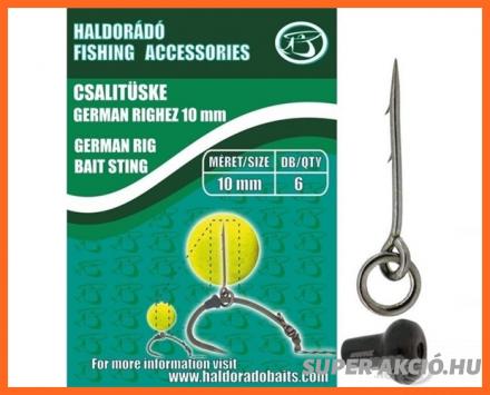 Haldorádó Csalitüske German Righez 10mm 6db