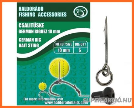 Haldorádó Csalitüske German Righez 15mm 6db