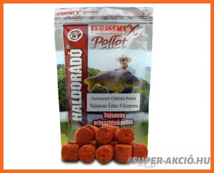Haldorádó Ferment X Oldódó Édes Fűszeres 12mm 80gr Horgász Pellet