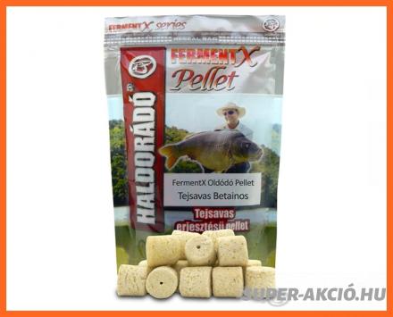 Haldorádó Ferment X Oldódó Tejsavas Betainos 12mm 80gr Horgász Pellet