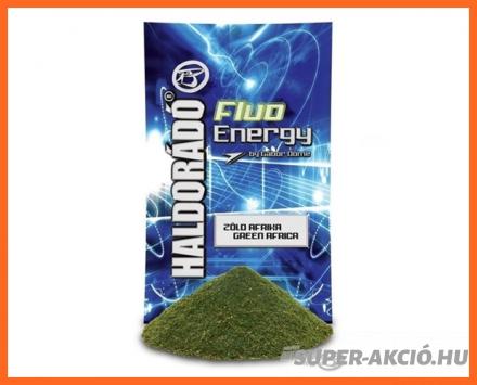 Haldorádó Fluo Energy Zöld Afrika Horgász Etetőanyag 800gr