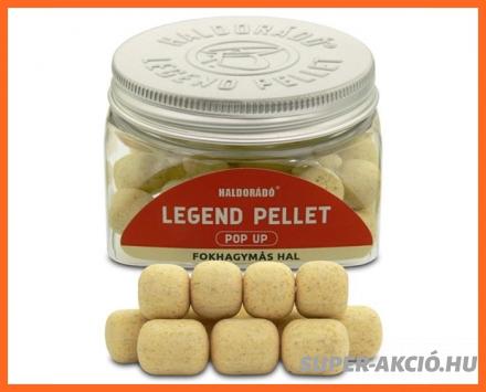 Haldorádó Legend Pop Up Horgász Pellet 12-16mm Fokhagymás Halas