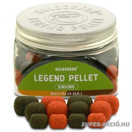 Haldorádó Legend Sinking Horgász Pellet 70gr Brutális Májas 2
