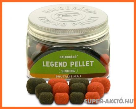 Haldorádó Legend Sinking Horgász Pellet 70gr Brutális Májas