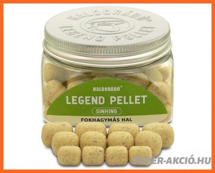 Haldorádó Legend Sinking Horgász Pellet 70gr Fokhagymás Halas