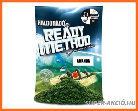 Haldorádó Ready Method 800gr Amanda Kész Horgász Etetőanyag  