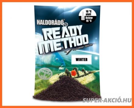 Haldorádó Ready Method 800gr Winter Kész Horgász Etetőanyag  