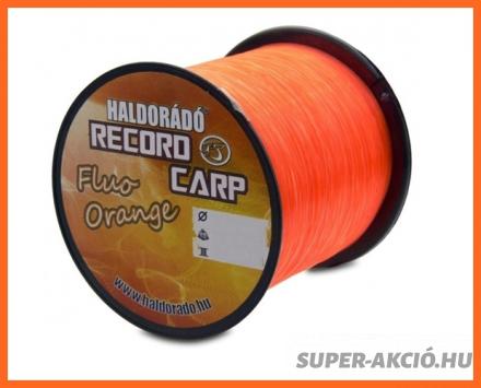 Haldorádó Record Carp Fluo Orange 900m 0,25mm Horgász Zsinór