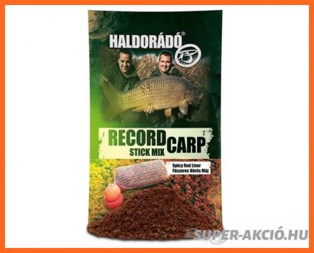 Haldorádó Record Carp Stick Mix 800gr Fűszeres Máj Horgász Etetőanyag