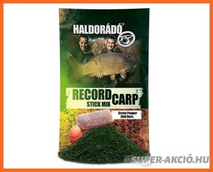 Haldorádó Record Carp Stick Mix 800gr Zöld Borsos Horgász Etetőanyag