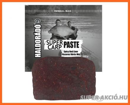 Haldorádó Szuper Ponty Paszta 500gr Fűszeres Májas