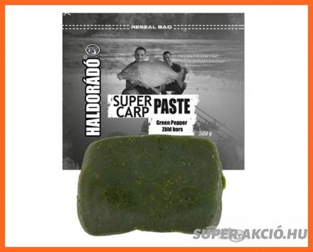Haldorádó Szuper Ponty Paszta 500gr Zöld Borsos