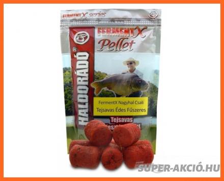 Haldorádó Ferment X Tejsavas Édes Fűszeres 22cm Horgász Pellet