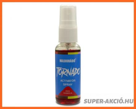 Haldorádó Tornado Activator Horgász Aroma Spray Édes Szamócás