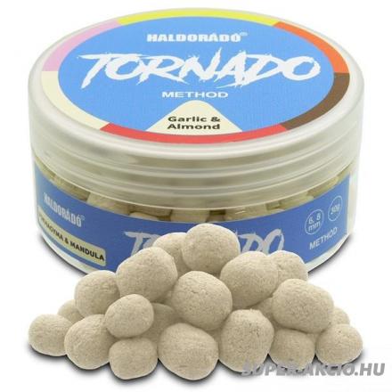 Haldorádó Tornado Method Wafters 6-8mm Horgász Pellet Fokhagymás Mandulás 2