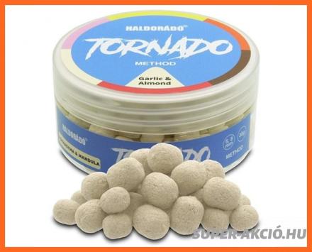 Haldorádó Tornado Method Wafters 6-8mm Horgász Pellet Fokhagymás Mandulás