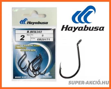 Hayabusa BEK562 BN 4/0-ás 5db Rablóhalas Horgász Horgok