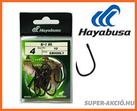 Hayabusa K1 BLNRB Szakáll Nélküli 4-es 10db Horgász Horog