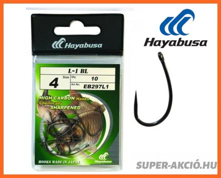 Hayabusa L1 BL NRB 4-es 10db Horgász Horgok