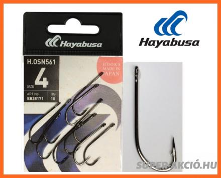 Hayabusa OSM 561 Ragadozó Halas Horgász Horgok 4.0-ás 5db