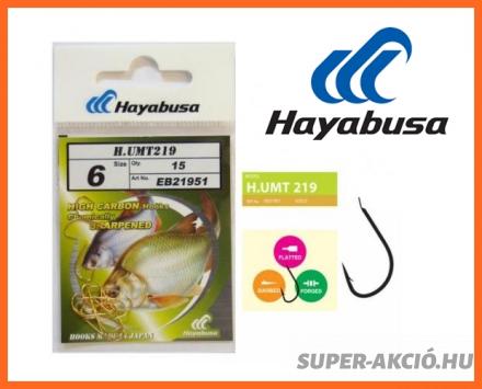 Hayabusa UMT219 8-as 15db Horgász Horgok