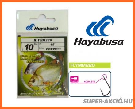 Hayabusa YMM220 2-es 15db Horgász Horog