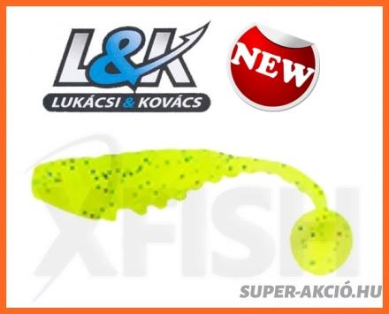 Lukácsi & Kovács Floating Shad Műcsali 10cm 3db Sárga Pöttyös