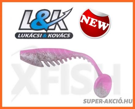 Lukácsi & Kovács Floating Shad Műcsali 6cm 5db Pink Ezüst