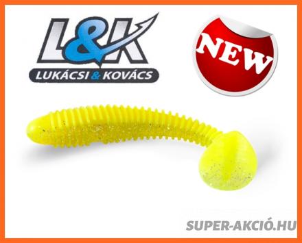 Lukácsi & Kovács Power Kick Műcsali 7cm 4db Fluo Sárga