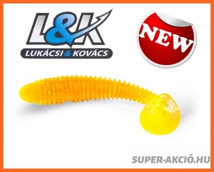 Lukácsi & Kovács Power Kick Műcsali 9,5cm 3db Okker Sárga Csillám