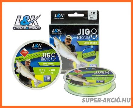 Lukácsi Kovács Jig Braid 110m 0,06mm Fonott Zsinór