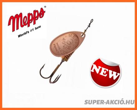Mepps Aglia Bronz Színű Horgász Villantó 3-as 6,5gr