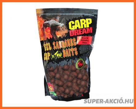 Misel Zadravec Carp Dream Black Mamba Horgász Bojli 1 kg 30mm