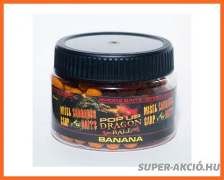 Misel Zadravec Dragon Ball Pop Up Horgász Bojli 10-12mm Banános