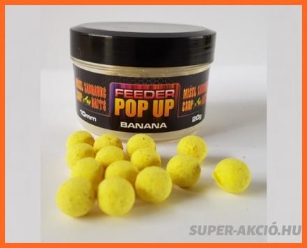 Misel Zadravec Feeder Pop Up 10mm 20gr Banános Horgász Bojli