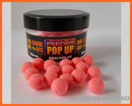 Misel Zadravec Feeder Pop Up 10mm 20gr Piros Gyümölcs Horgász Bojli