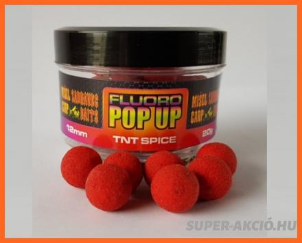 Misel Zadravec Fluoro Pop Up 12mm 20gr Fűszeres Horgász Bojli