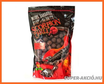 Misel Zadravec Scorpion Chili Mulberry 16mm 1kg Horgász Bojli