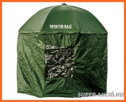 Mistrall Parasol Ablakos Sátras Horgász Ernyő 220cm