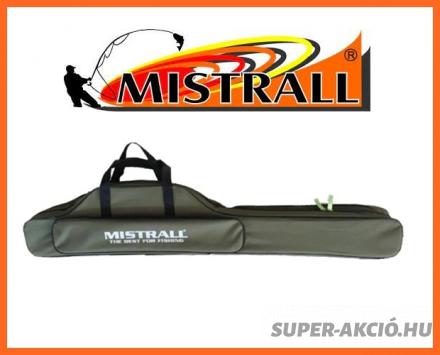 Mistrall Zöld Színű Horgász Botzsák 3 Rekeszes 130cm