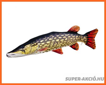 Monster Óriás Csuka Halas Párna 110cm Horgász Ajándék