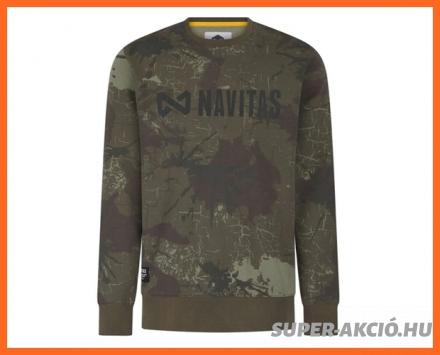 Navitas Camo Identity Sweatshirt Pulóver Horgász Ruha Xl-es