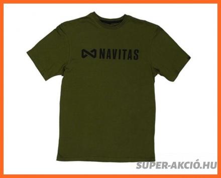 Navitas Core Tee Green Zöld Horgász Póló S