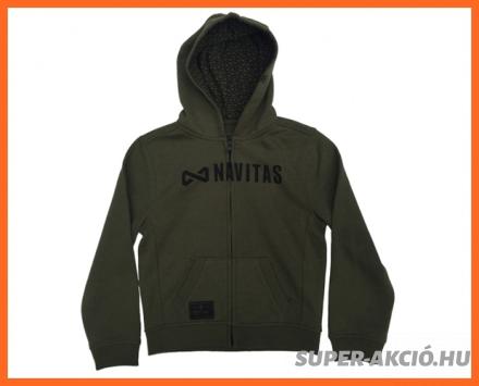 Navitas Core Zip Hoody Zipzáros Kapucnis Pulóver S